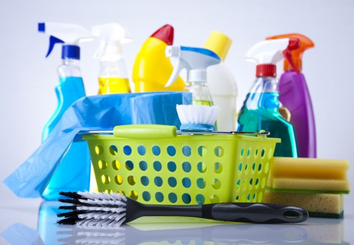 Professional end of tenancy cleaning in a Brent apartment kitchen