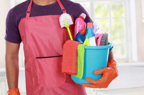 Professional steam carpet cleaning service in a Brent home living room