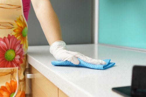 One off cleaning service in a Brent residential property