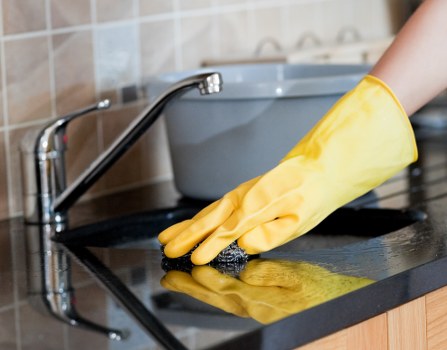 End of tenancy bathroom cleaning for a flat in Brent