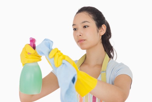 Professional carpet cleaning in a Brent home living room