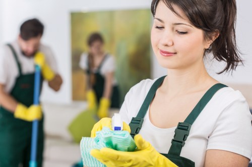 Commercial regular cleaning for an office space in Brent