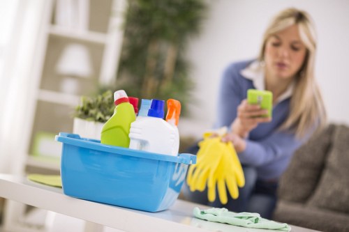 Service resolution steps for a cleaning complaint