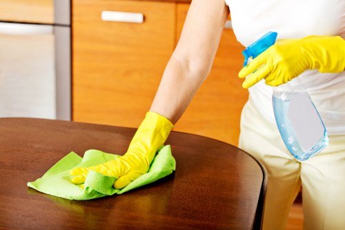 Thorough move out cleaning in a Brent flat with access challenges